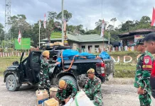 Satgas Pamtas Gagalkan 824 Botol dan Kaleng Miras Ilegal