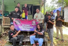 Club Motor RKBI Berbagi Parcel ke Kaum Duafa Dilanjutkan Buka Puasa Bersama