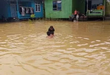 Ketinggian Capai Dua Meter, 30 KK Terdampak Banjir di Malinau Kota