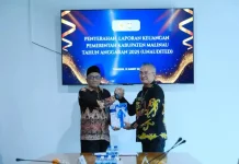 Bupati Malinau Serahkan LKPD Tahun  2025  Kepada BPK Perwakilan Provinsi Kaltara