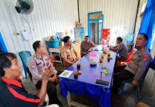 Sambangi Desa, Polres Malinau Lakukan Penyuluhan Kamtibmas
