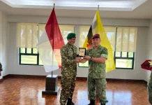 Batalyon Yonif Khusus 614/RJP Wakili Indonesia Latihan Bersama di Brunei