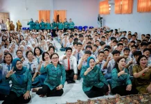 Ajak Siswa SMKN 2 Jauhi Narkoba, PKK Malinau Gelar Sosialisasi KRISAN