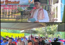 Ikatan Keluarga Toraja Malinau Dorong Persatuan lewat Halal Bihalal