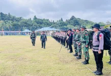 Pelaksanaan di Desa Luso, TMMD Ke-128 Kodim 0910 Malinau Dibuka