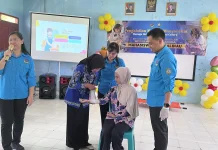 Mahasiswa Ners ITKES WHS Edukasi Penanganan Cedera di Malinau