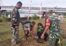 Target 4.000 Pohon, Kodim 0910/Malinau Sukseskan Gerakan Penghijauan
