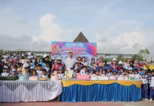 Ulang Tahun ke-42 Bunda PAUD Malinau Dirayakan Anak-Anak