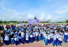 Bunda PAUD Malinau Ajak Anak TK dan PAUD Belajar Ceria Peringati Hardiknas