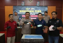 Bekuk Dua Pria di Jalan Hauling Malinau, Polisi Sita 55 Gram Sabu
