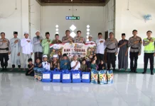 Polres Malinau Salurkan Ratusan Paket Sembako dalam Rangka HUT Bhayangkara ke -80