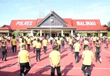 Hari Bhayangkara ke-80, Polres Malinau Gelar SKJ Bersama