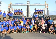 Yonif 614 Raja Pandhita Fun Run Walk Bersama Komunitas Runners Malinau