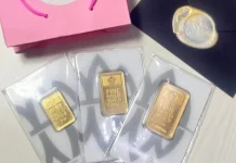 Harga Emas Antam Anjlok Rp18 Ribu