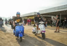 Anniversary Ke-9 SIM-C, Satukan Komunitas Skuter Kaltara-Kaltim