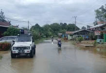 Debit Air di Malinau Barat Naik, Warga Diminta Waspada