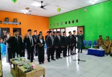 Camat Malinau Kota Lantik 19 Anggota BPD Tiga Desa
