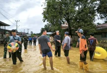 Sungai Meluap, Pemukiman Warga di Belayan Terendam Banjir