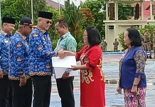 Memasuki Purna Tugas, Bupati Malinau Serahkan SK Pensiun kepada 29 ASN