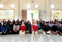 Mahasiswa UBT Bekali Santri Cegah Kekerasan sejak Dini