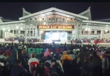 Nobar, Doorprize dan Kebersamaan Warnai Kemeriahan Final Piala Dunia di Malinau