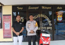 Pelaku Masih Diburu, Polsek Malinau Kota Temukan Motor Curian