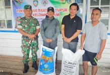 Malinau Hulu Salurkan 170 Sak Pupuk, Dukung Produktivitas Tani