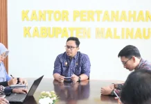 Kantor BPN Malinau Perkuat Percepatan PSN dan PTSL Melalui Rapat Monev