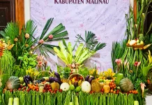 Sayur Lokal Percantik Pelantikan DWP Malinau