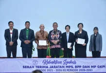 Bupati Malinau Apresiasi Serah Terima Jabatan Majelis Pekerja Sinode GKPI