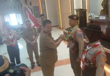 Pesan Sekda Malinau untuk 16 Pramuka: Jangan Jadi Katak dalam Tempurung