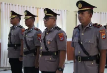 Sertijab, Kasat Intelkam dan Wakapolres Malinau Berganti