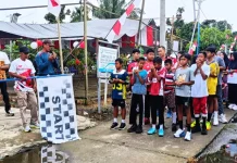 Jalan Sehat dan Perlombaan Warnai Semarak HUT ke-81 RI di RT 12 Malinau Hulu