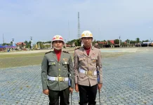 Dua Perwira Polri-TNI Pimpin Paskibraka HUT ke-81 RI di Kabupaten Malinau