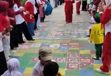 Meriahkan HUT ke-81 RI di KB dan TK Al-Hidayah Malinau