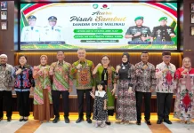 Pisah Sambut Dandim 0910 Malinau, Bupati Wempi Tekankan Penguatan Sinergitas