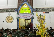Maulid Nabi Muhammad SAW, Yonif Khusus 614/RJP Mantapkan Sinergi TNI dan Rakyat
