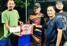 H.Firman Dan Kahar Juara Pertama Turnamen Domino