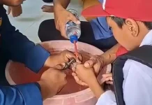 Cincin Tak Kunjung Bisa Dilepas, Siswa SD di Malinau Dievakuasi Damkar