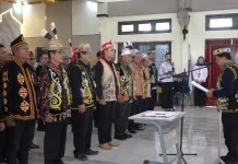 PDKU Cabang Malinau Dilantik, Wabup Harapkan Perkuat Persaudaraan Warga Dayak