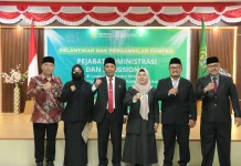 Empat Pejabat Kemenag Malinau Dilantik, Sakinah Jadi Perempuan Pertama Jabat KUA