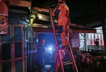 Warung Makan di Malinau Kota Terbakar, Diduga akibat Korsleting Listrik