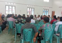 Rakor, Kades Malinau Hilir Tekankan Sinergi dan Tertib Data