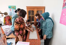 TP PKK Malinau Sosialisasikan PHBS di Desa Lidung Kemenci