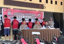 Polisi Ungkap Jaringan Curanmor di Malinau, Enam Tersangka Diamankan