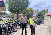 Dua Pekan Patroli, 30 Unit Sepeda Motor Terjaring Langgar Lalulintas di Malinau