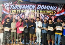 Turnamen Domino Partner Kayan Multi Minekon Perkuat Silaturahmi di Malinau