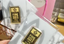 Harga Emas Antam Naik Jadi Rp2,595 Juta per Gram