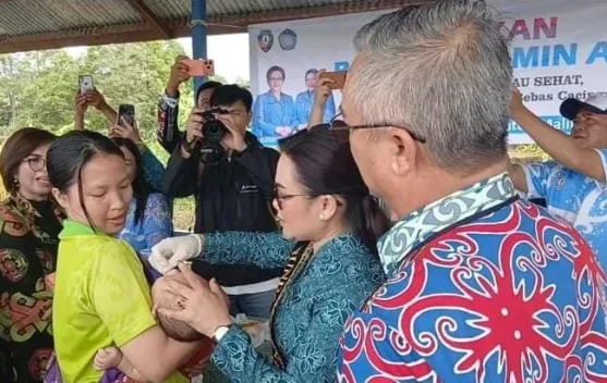 Puluhan Balita dan Anak Diberi Vitamin A