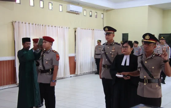 Polres Malinau Lakukan Rotasi Jabatan, Lantik Dua Pejabat Baru